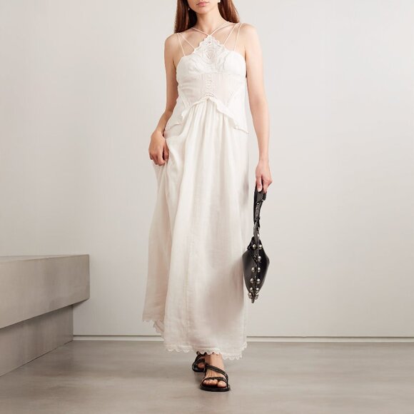 Isabel Marant Dresses & Skirts - Isabel Marant Lindy Maxi Dress Ecru Size FR 40 US 8 NEW NWT